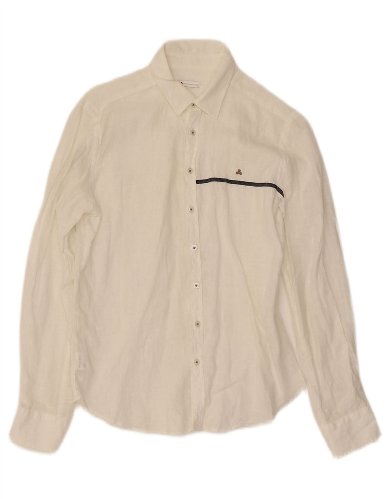 PEUTEREY Boys Shirt 13-14 Years White Vintage PEUTEREY and Second-Hand PEUTEREY from Messina Hembry 