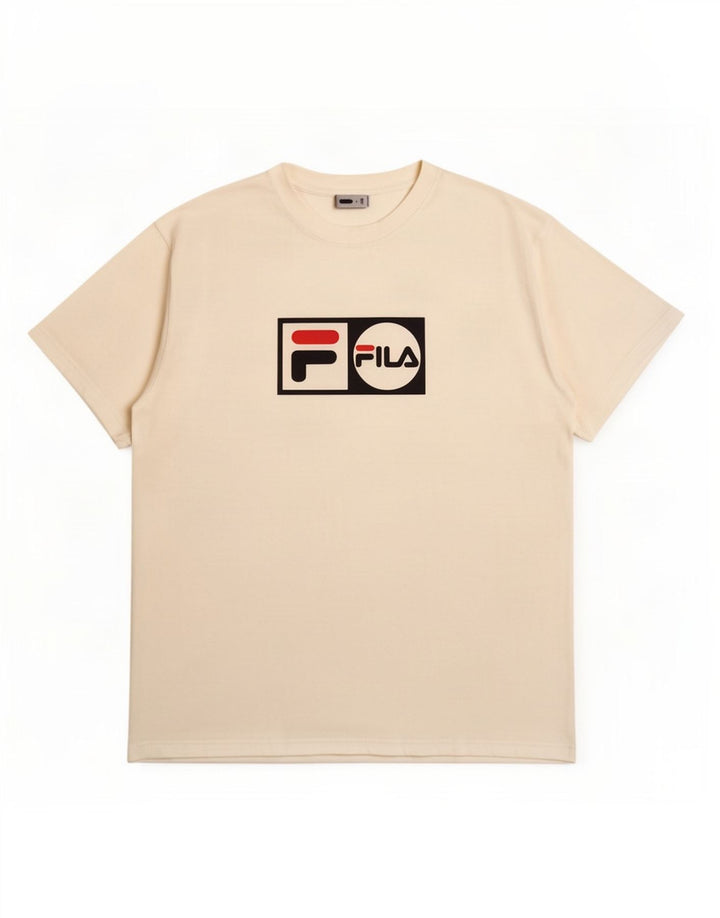 Fila Mens Graphic T-Shirt Top XL White