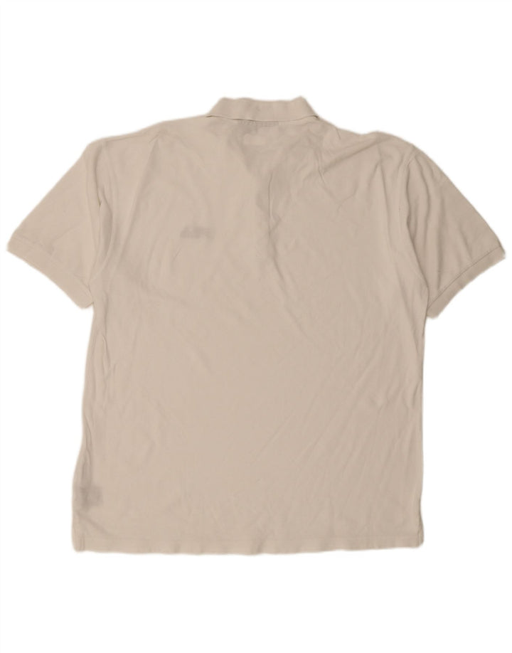 FILA Mens Polo Shirt 2XL White