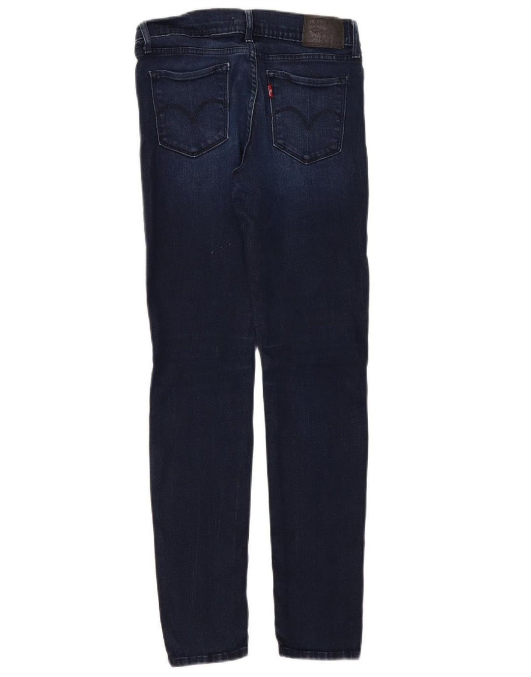 Levi's Womens 711 Skinny Jeans W27 L29 Navy Blue Cotton