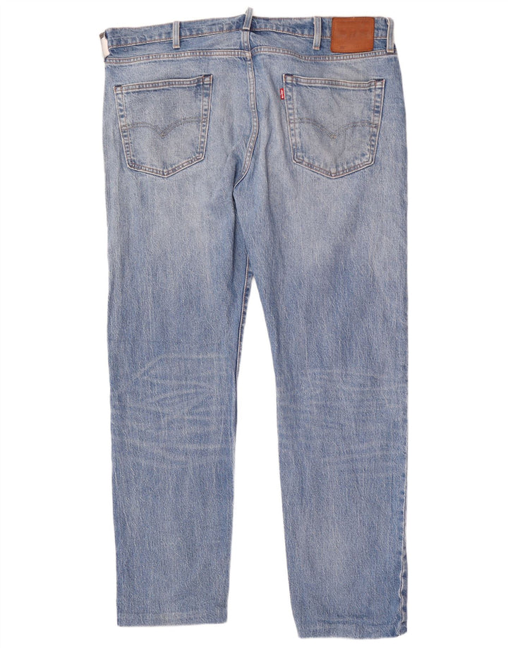 Levi's Mens 502 Tapered Jeans W40 L33 Blue Cotton