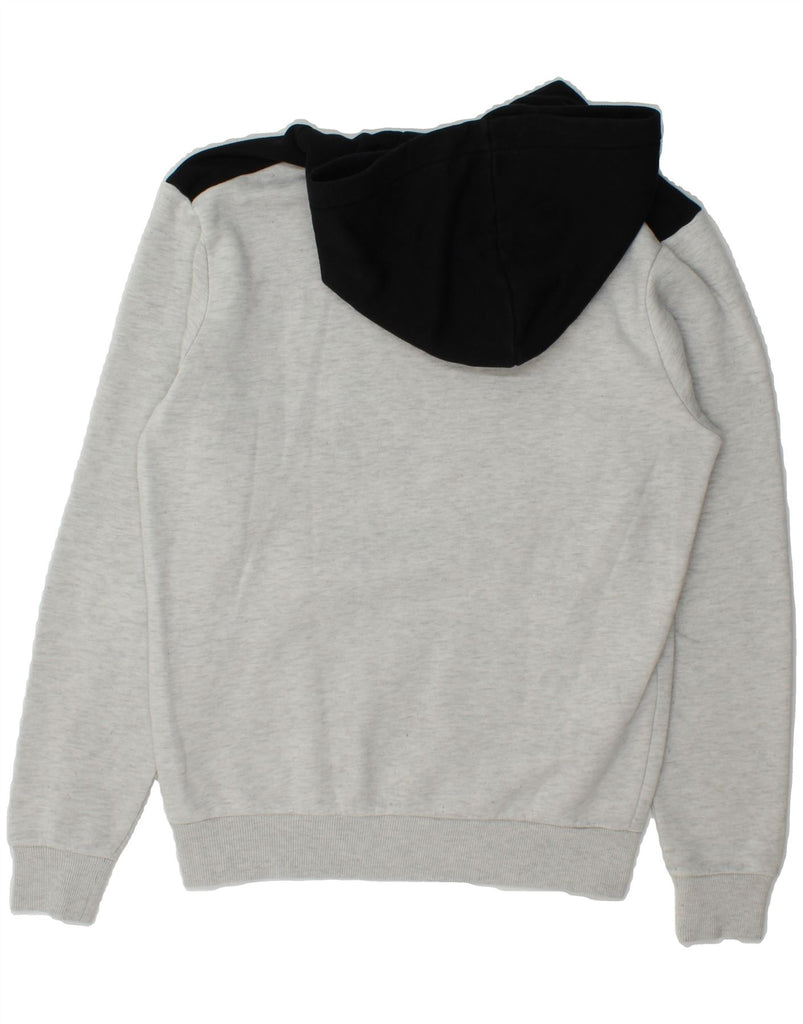 FILA Mens Hoodie Jumper XS Grey Colourblock Cotton Vintage Fila and Second-Hand Fila from Messina Hembry 
