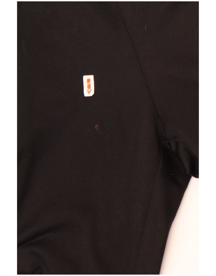 Kappa Mens Graphic Tracksuit Trousers Medium Black Colourblock