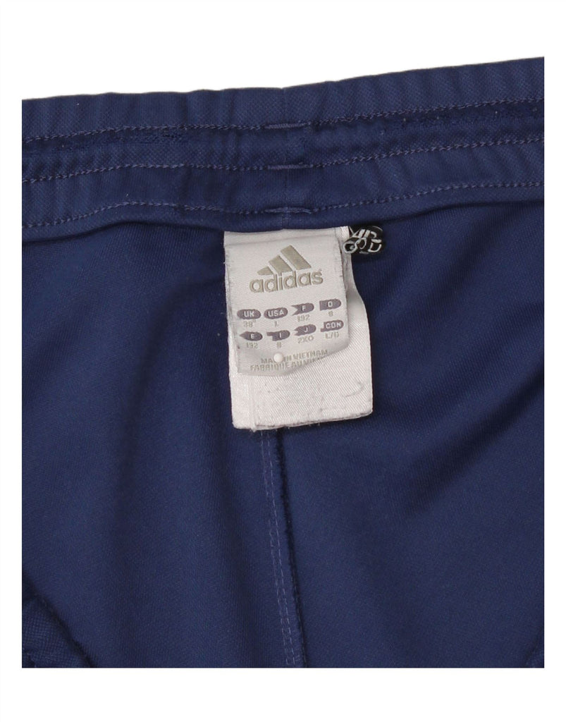 ADIDAS Mens Sport Shorts Large  Navy Blue Colourblock Polyester Vintage Adidas and Second-Hand Adidas from Messina Hembry 