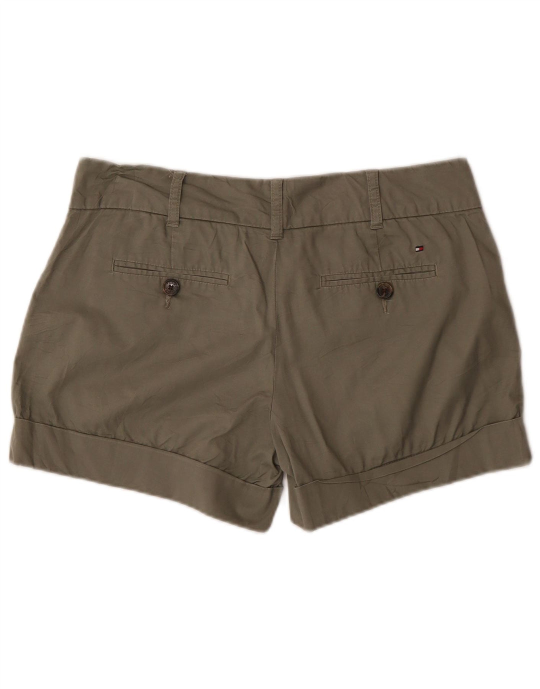 Tommy Hilfiger Womens Chino Shorts US 8 Medium W32  Khaki Cotton