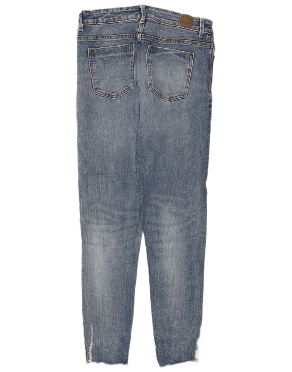 Zara Womens Skinny Jeans EU 36 XS W26 L27 Blue Cotton