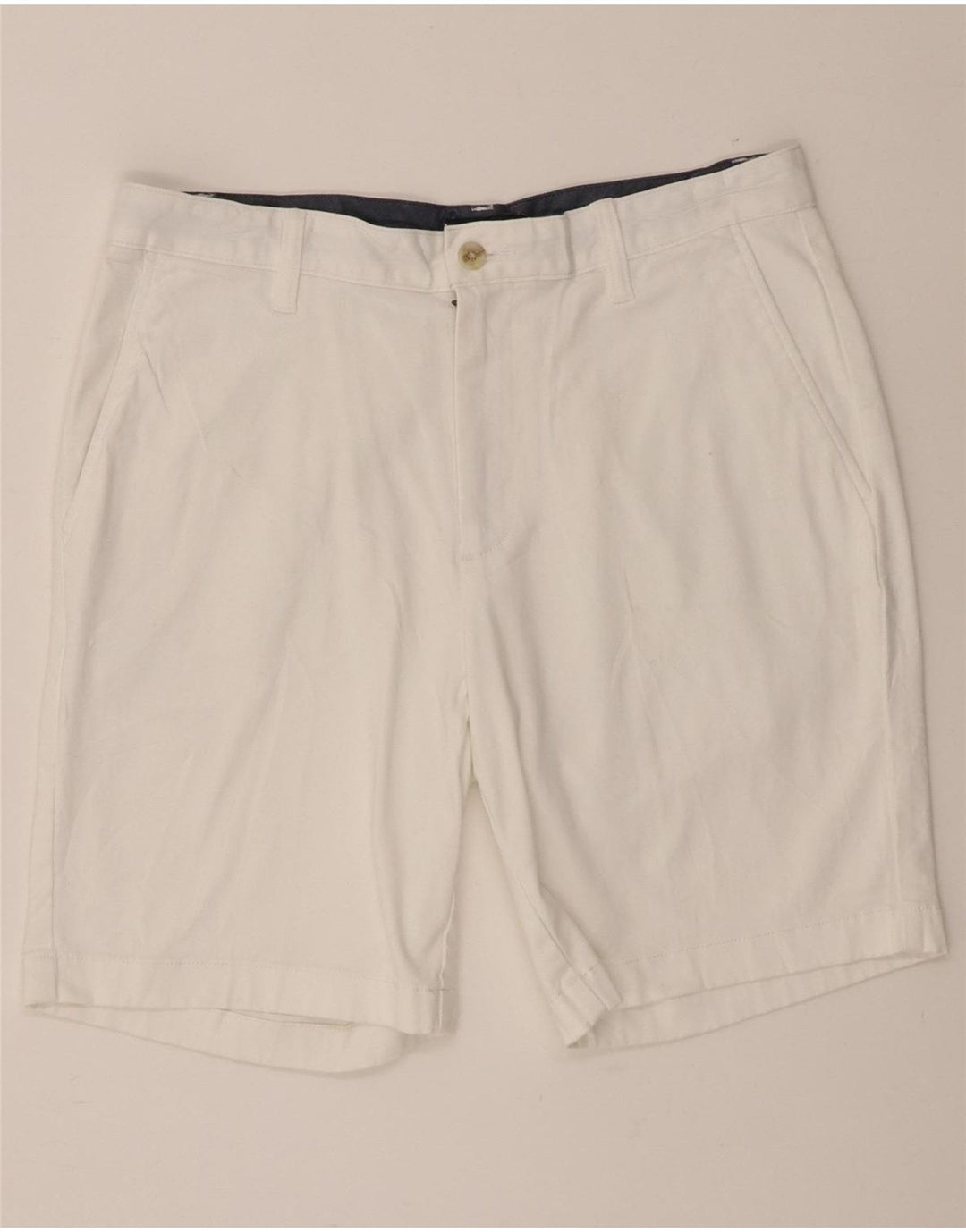 Nautica Mens Chino Shorts W32 Medium White