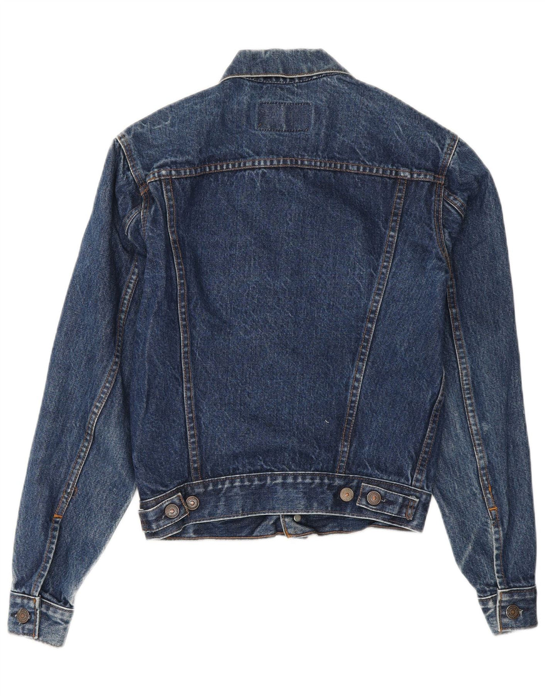 LEVI'S Womens Denim Jacket EU 36 Small Blue