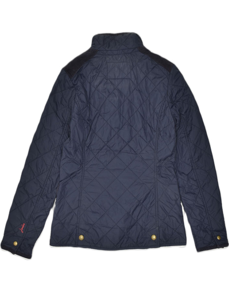 JOULES Womens Quilted Jacket UK 6 XS Blue Polyamide | Vintage | Thrift | Second-Hand | Used Clothing | Messina Hembry 