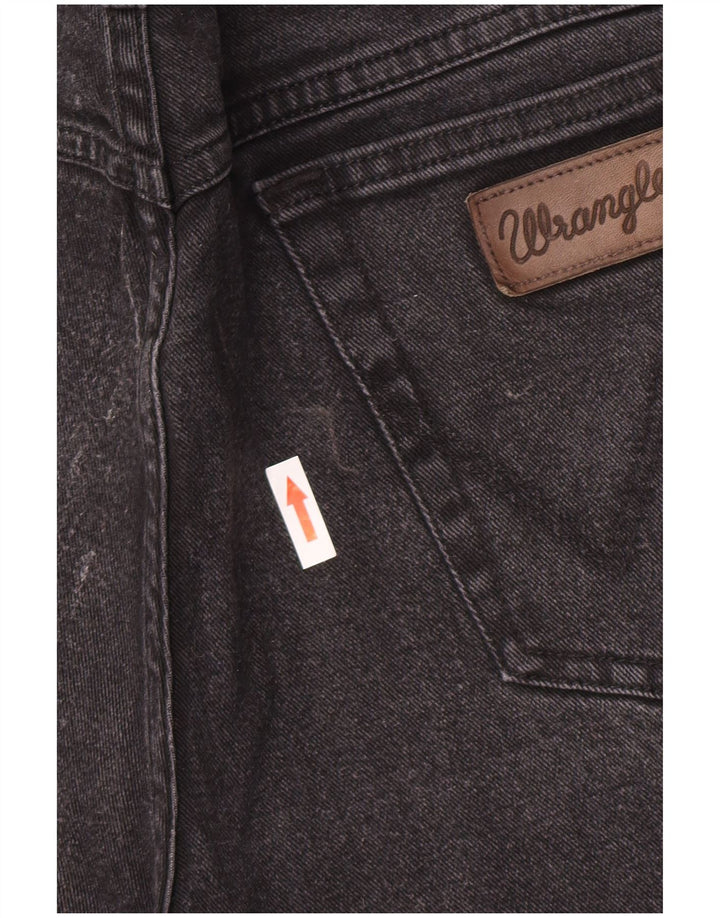 Wrangler Mens Texas Straight Jeans W40 L30 Grey Cotton