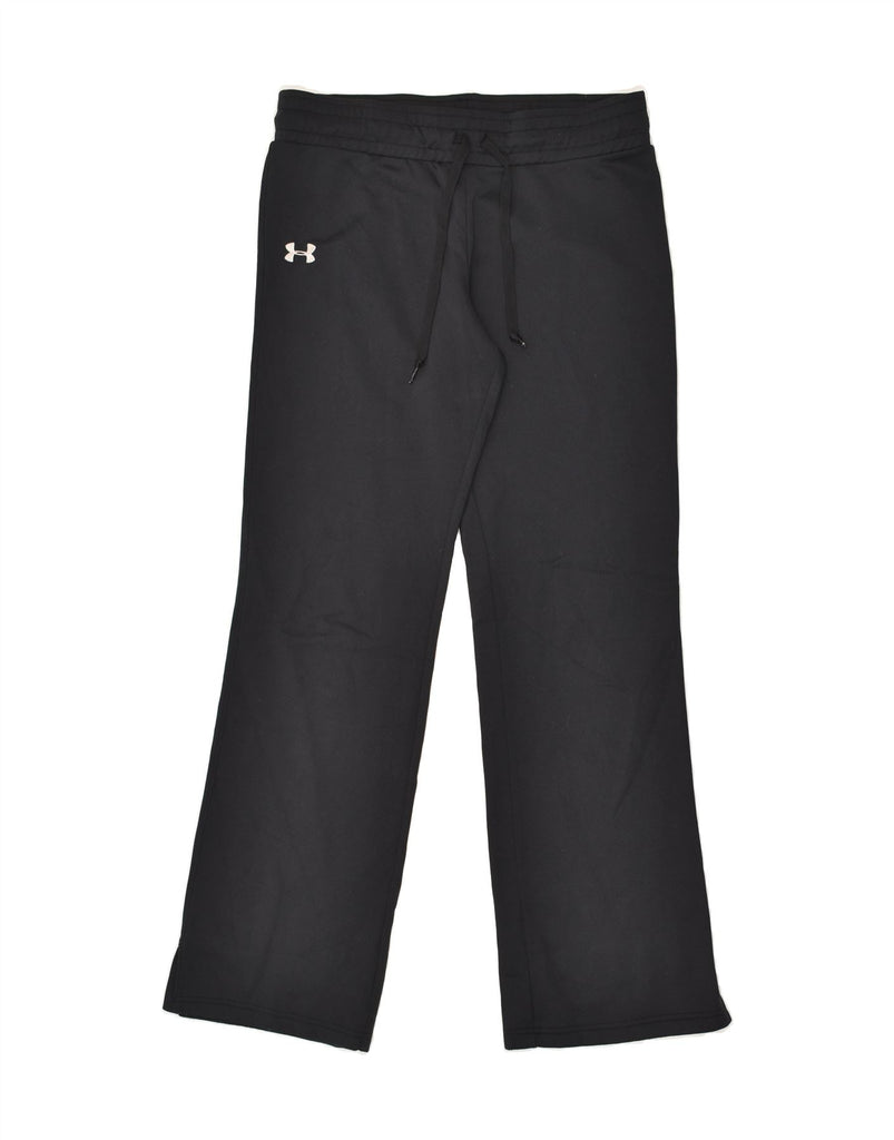 UNDER ARMOUR Mens Tracksuit Trousers Small Black Polyester | Vintage Under Armour | Thrift | Second-Hand Under Armour | Used Clothing | Messina Hembry 