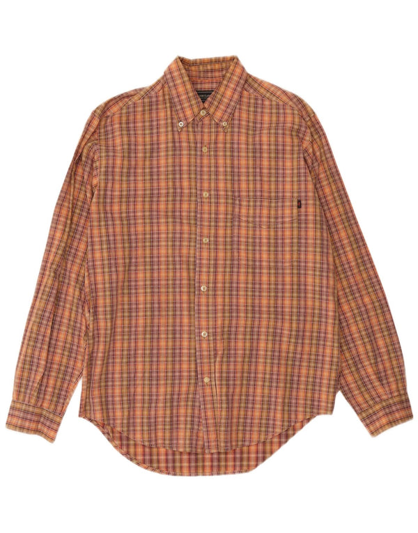 Marlboro Classics Mens Shirt Medium Multicoloured Check Cotton