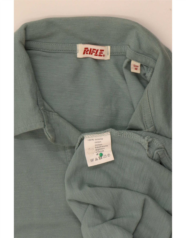 Rifle Mens Polo Shirt Medium Khaki Cotton