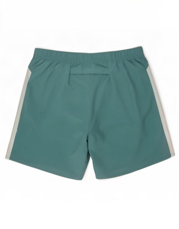 Nike Mens Dri Fit Sport Shorts Medium Blue Colourblock Polyester