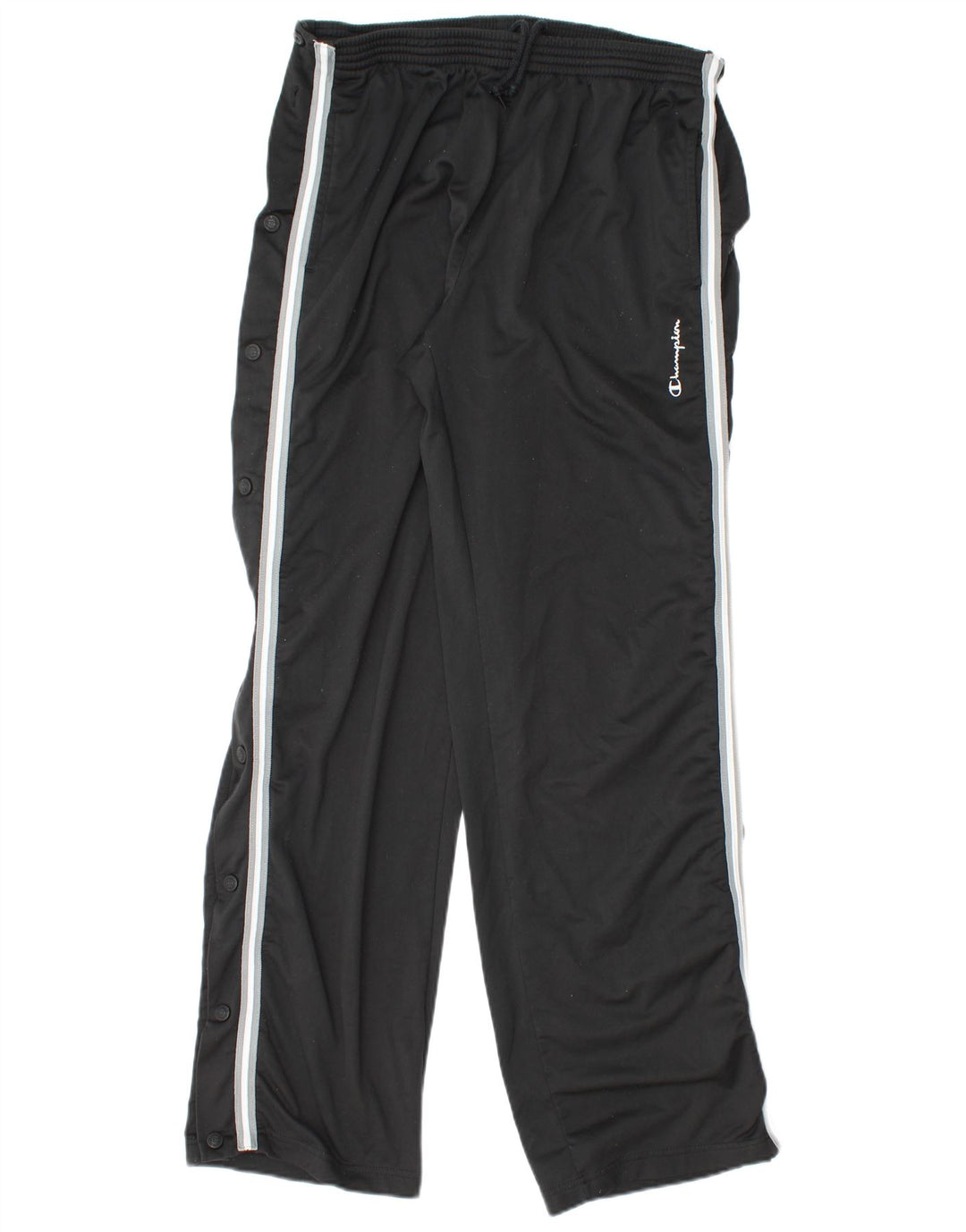 Champion Mens Tracksuit Trousers XL Black Polyester