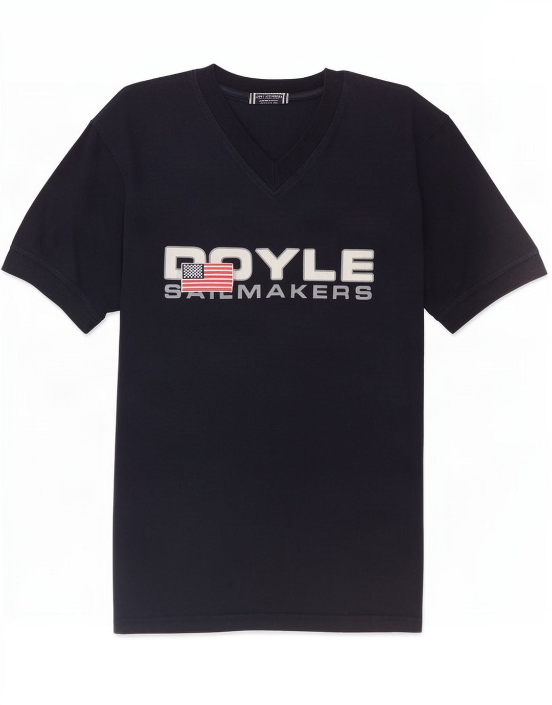 Doyle Mens Graphic T-Shirt Top XL Navy Blue Cotton
