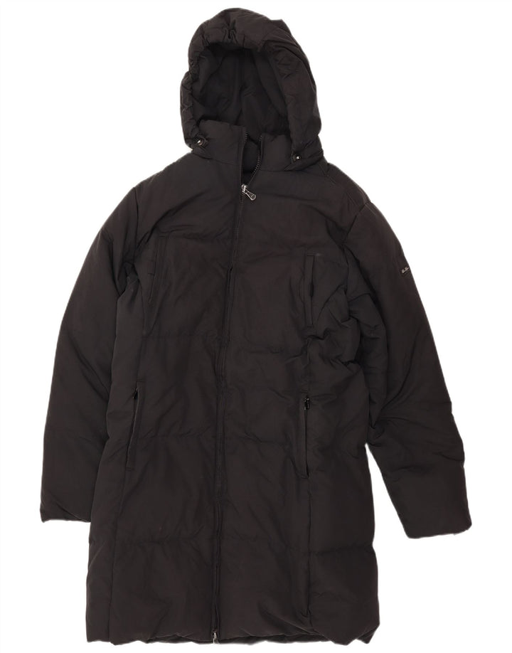 Champion Mens Hooded Padded Coat UK 38 Medium Black