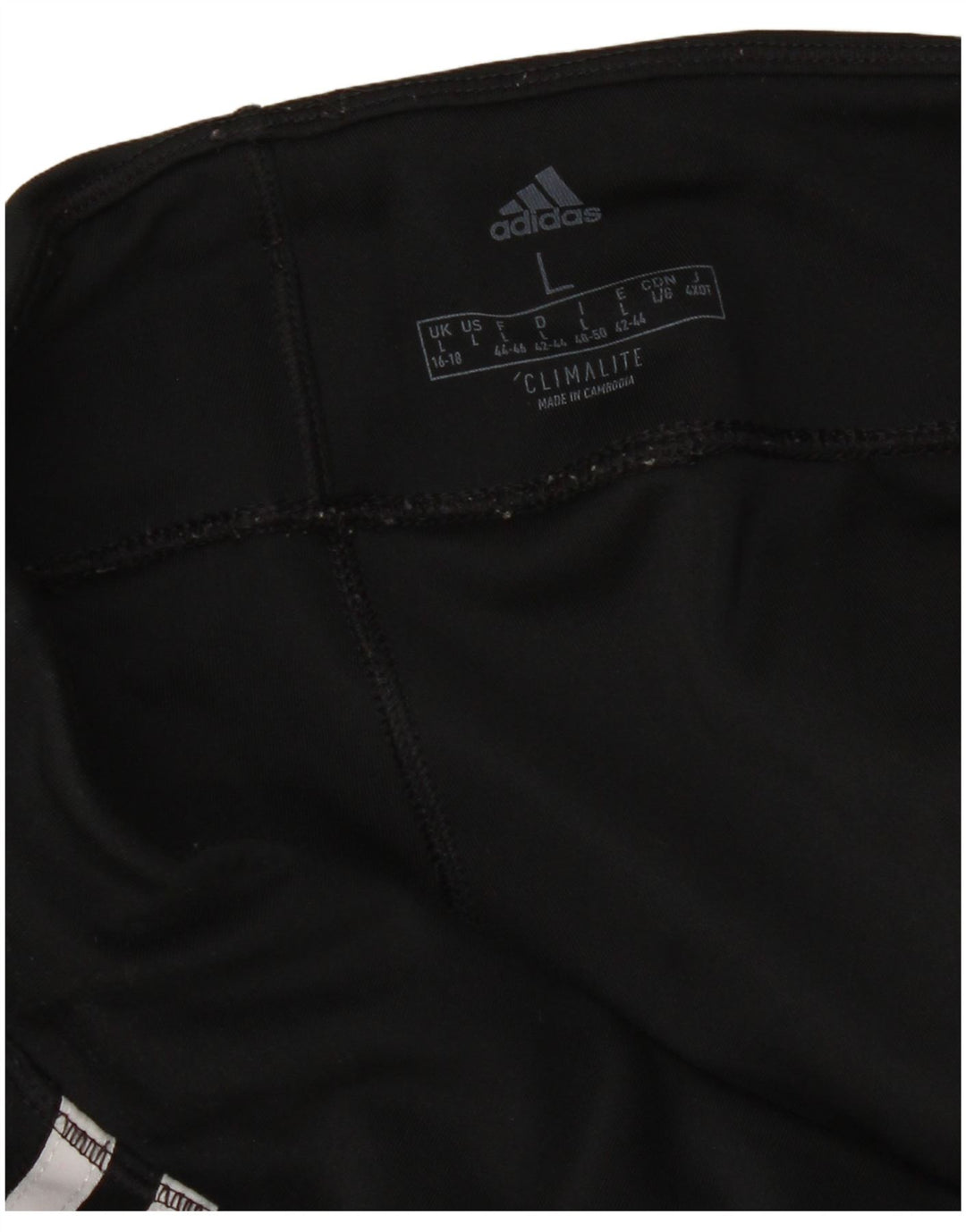 Adidas Womens Climalite Leggings UK 16/18 Large  Black