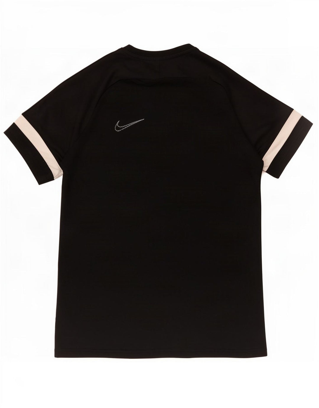 Nike Mens Dri Fit T-Shirt Top Medium Black Colourblock Polyester