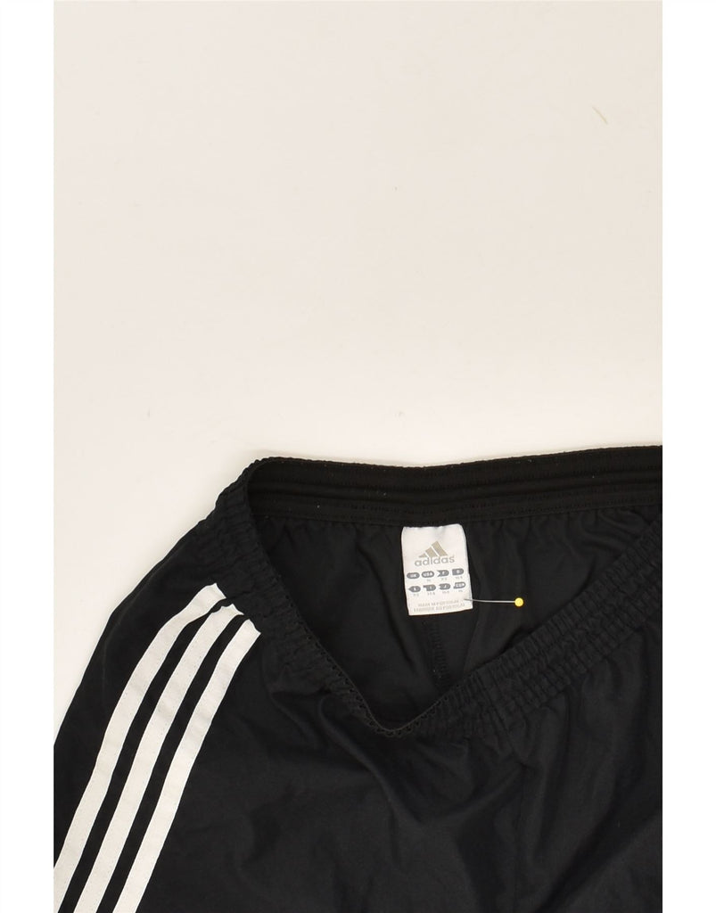 ADIDAS Boys Bayer Leverkusen Graphic Sport Shorts 13-14 Years Black | Vintage Adidas | Thrift | Second-Hand Adidas | Used Clothing | Messina Hembry 