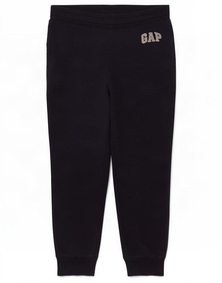 Gap Mens Graphic Tracksuit Trousers Joggers Medium Navy Blue Cotton