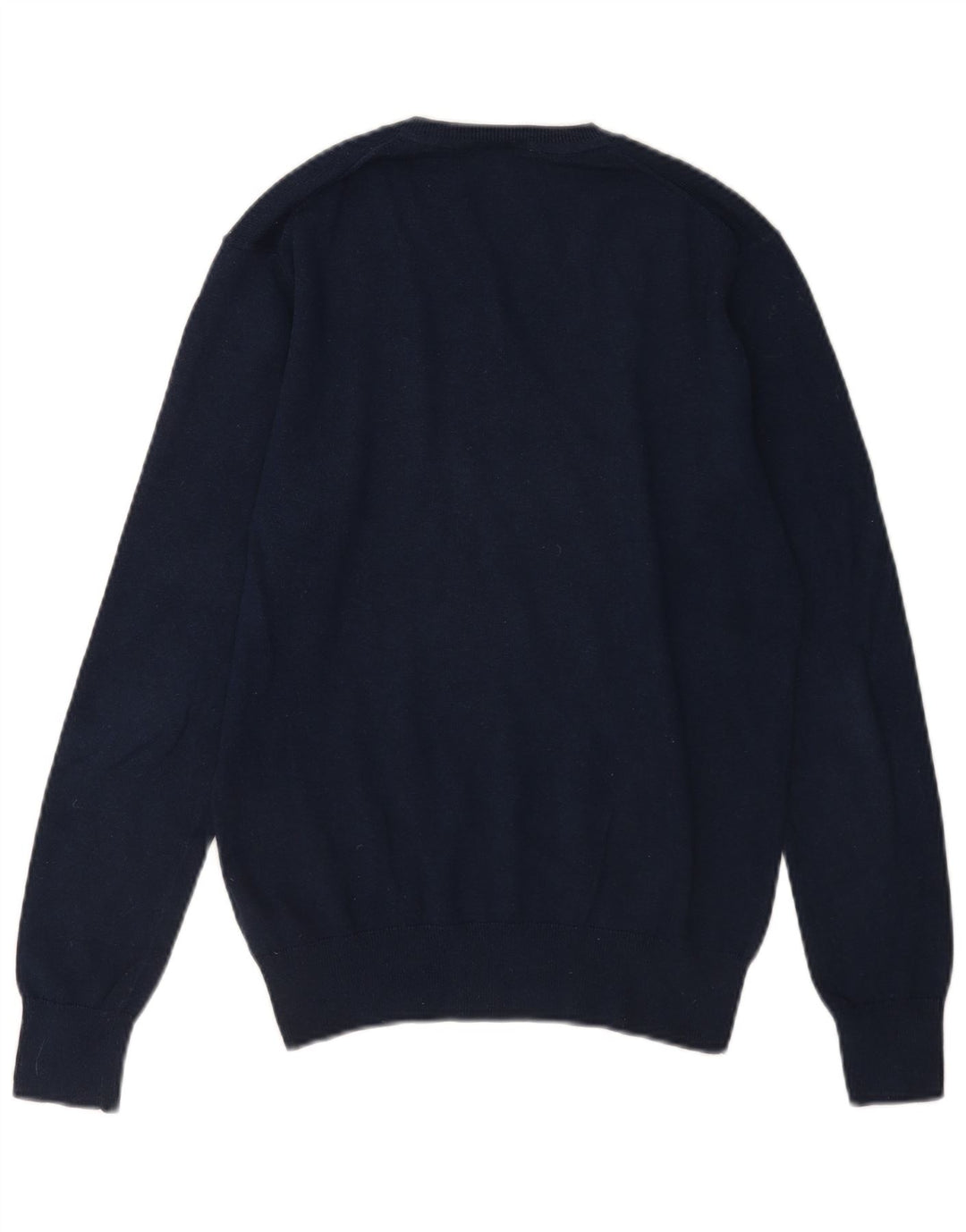 Gap Mens V-Neck Jumper Sweater XS Navy Blue Cotton