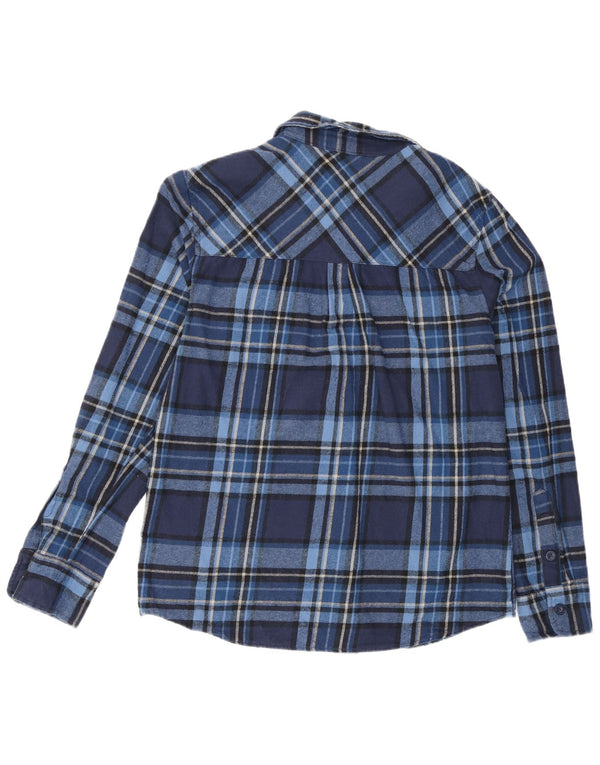 Mountain Warehouse Mens Flannel Shirt Medium Navy Blue Check