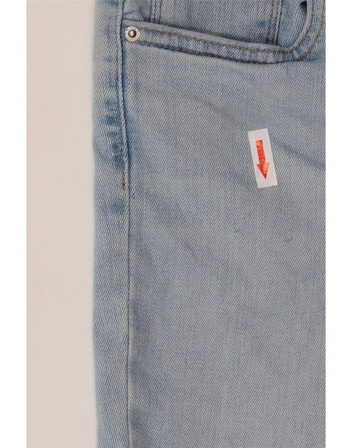 Levi's Womens 724 High Rise Denim Shorts W26 Small Blue Cotton