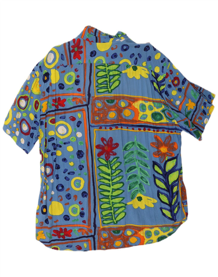 JAMS WORLD Mens Short Sleeve Shirt XL Multicoloured Floral