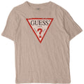 Guess Mens Graphic T-Shirt Top Large Grey Flecked Cotton