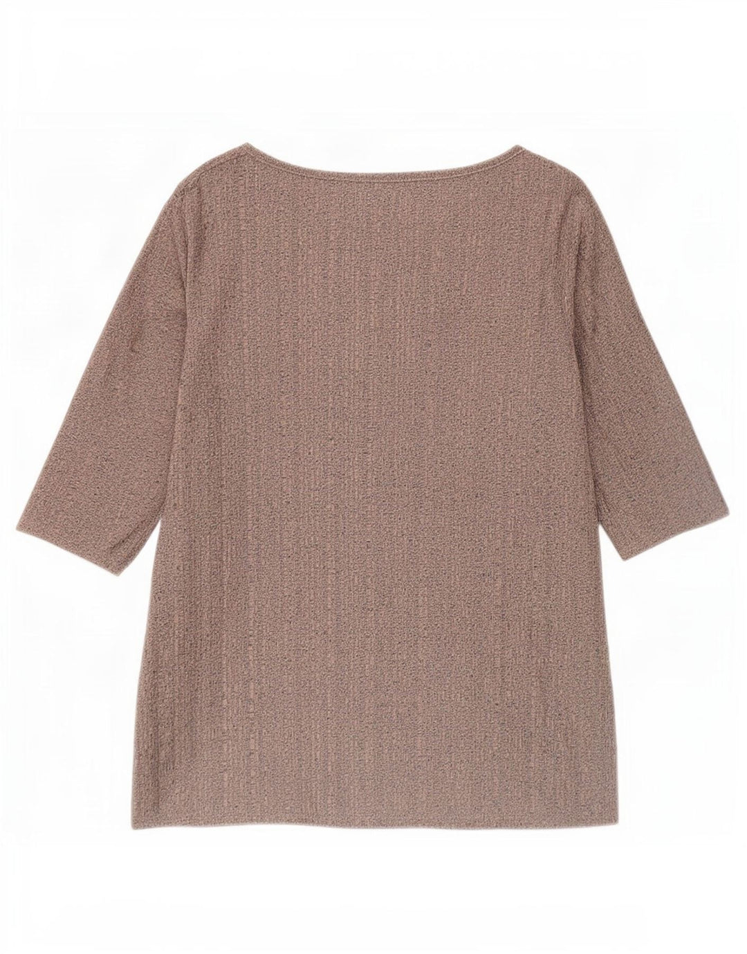 Zara Womens Top 3/4 Sleeve UK 10 Small Pink