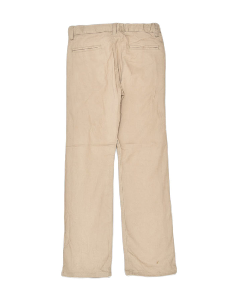 CHAPS Boys Straight Chino Trousers 11-12 Years W26 L27 Brown Cotton | Vintage | Thrift | Second-Hand | Used Clothing | Messina Hembry 