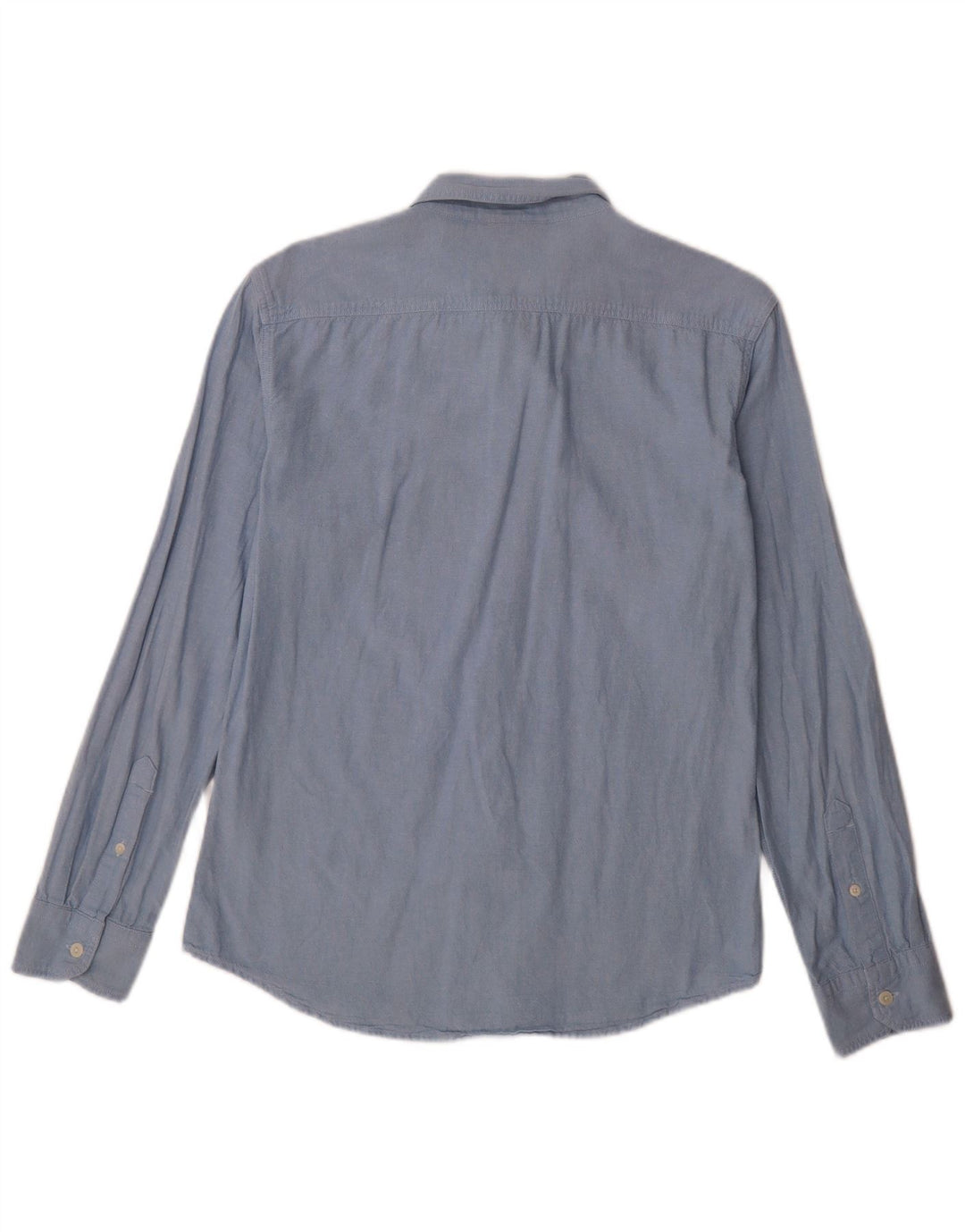 Levi's Mens Slim Shirt Medium Blue Cotton