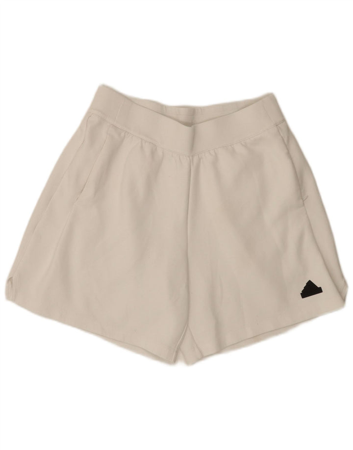 Adidas Mens Aeroready Sport Shorts Medium  White Cotton