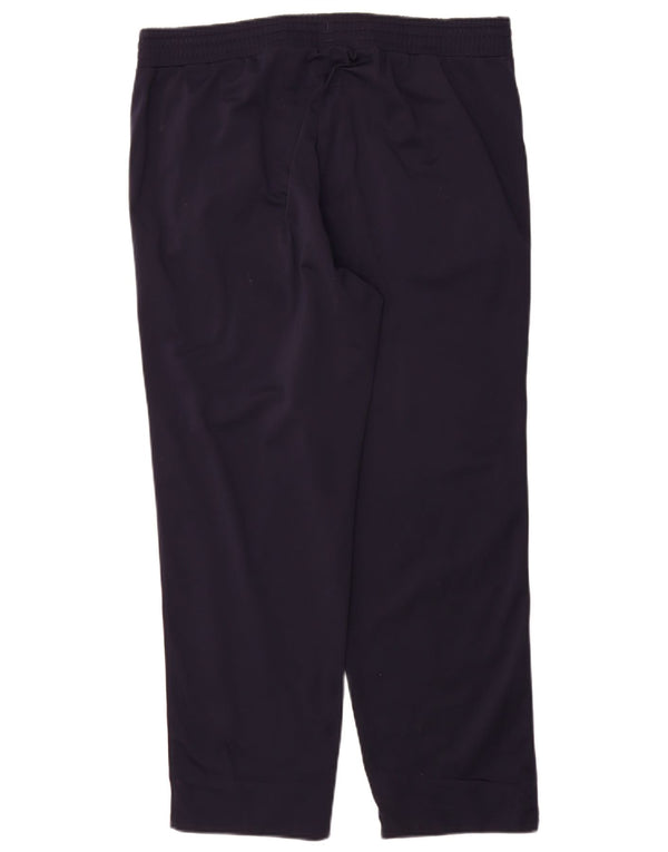 Puma Mens Tracksuit Trousers Large Navy Blue Polyester