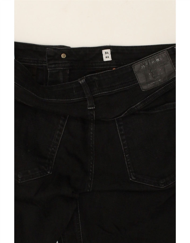 JACK & JONES Mens Liam Skinny Jeans W34 L32 Black Cotton | Vintage Jack & Jones | Thrift | Second-Hand Jack & Jones | Used Clothing | Messina Hembry 