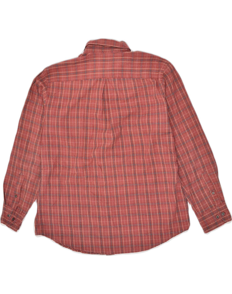 DOCKERS Mens Shirt Size 16 16 1/2 Large Red Cotton | Vintage Dockers | Thrift | Second-Hand Dockers | Used Clothing | Messina Hembry 