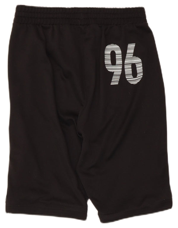 Adidas Boys Graphic Sport Shorts 14-15 Years Black Polyester