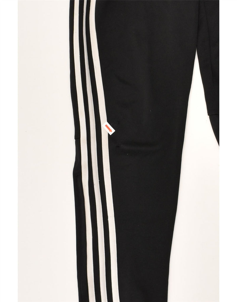 ADIDAS Boys Tracksuit Trousers 13-14 Years XL Black Polyester | Vintage Adidas | Thrift | Second-Hand Adidas | Used Clothing | Messina Hembry 