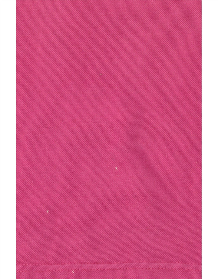 SERGIO TACCHINI Mens Polo Shirt Medium Pink Cotton Vintage Sergio Tacchini and Second-Hand Sergio Tacchini from Messina Hembry 