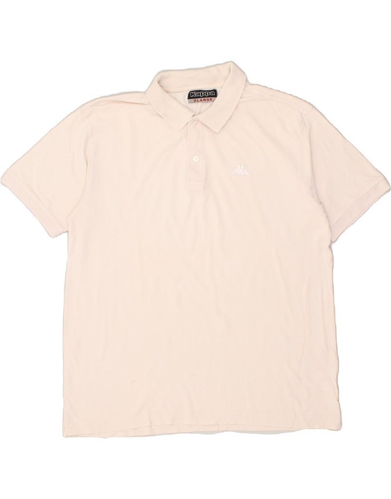 KAPPA Mens Polo Shirt XL Pink Cotton | Vintage Kappa | Thrift | Second-Hand Kappa | Used Clothing | Messina Hembry 