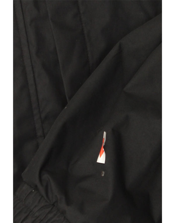 Timberland Mens Bomber Jacket UK 38 Medium Black Polyester