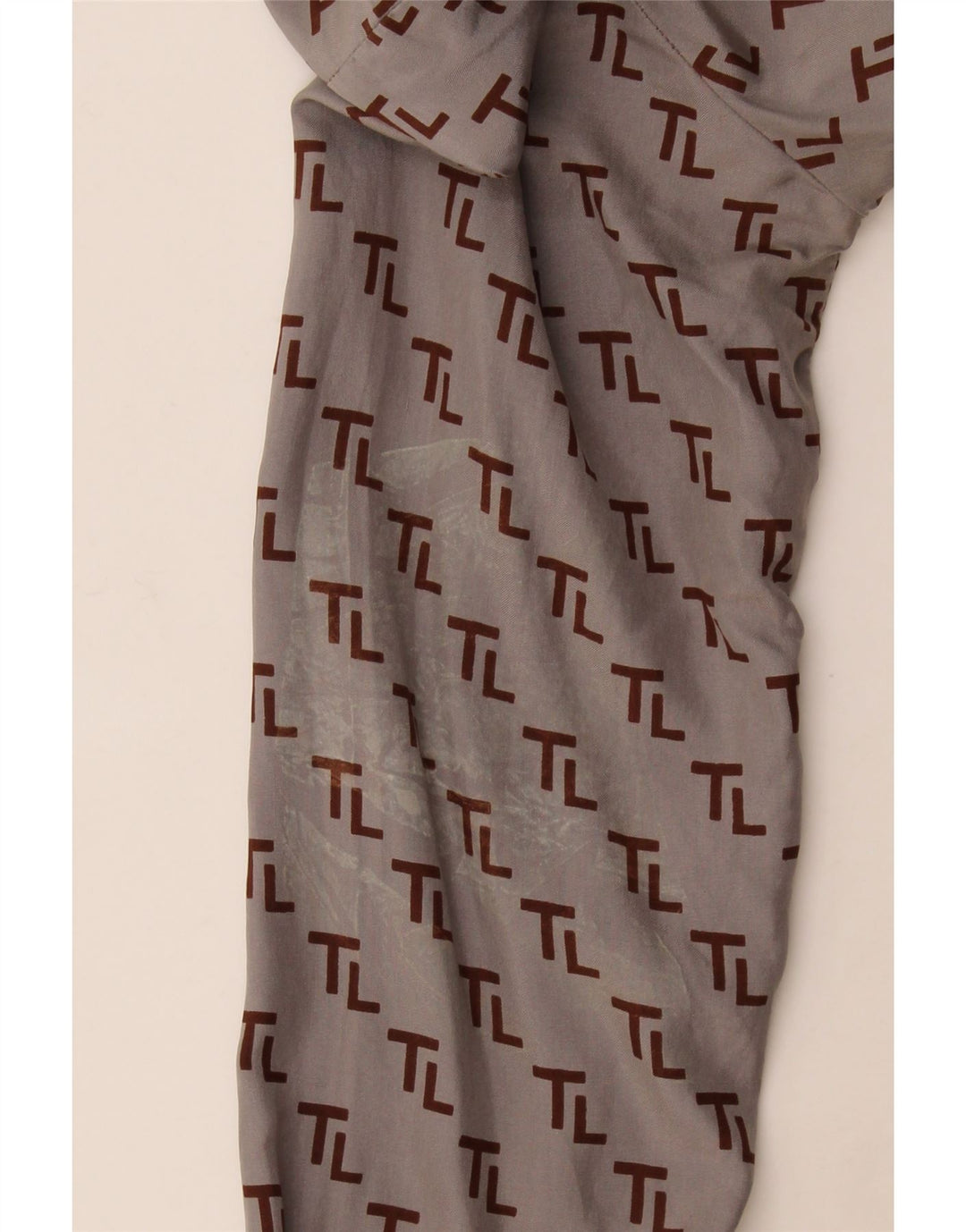 Vintage Womens Graphic Shirt UK 12 Medium Grey