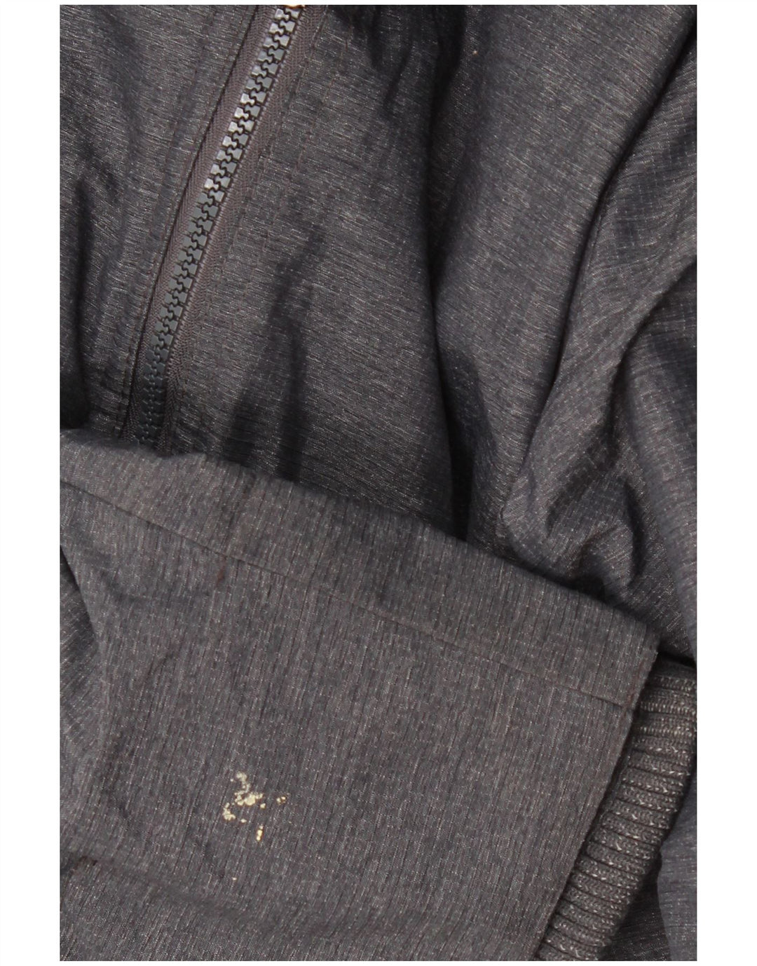 SUPERDRY Womens Windcheater Graphic Windbreaker Jacket UK 16 Large Grey