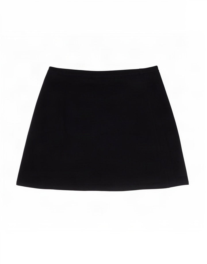 Zara Womens Mini Skirt Small W26 Navy Blue