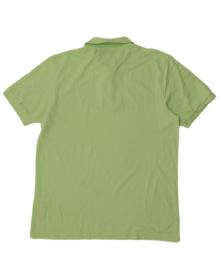 Kappa Mens Polo Shirt Large Green Cotton