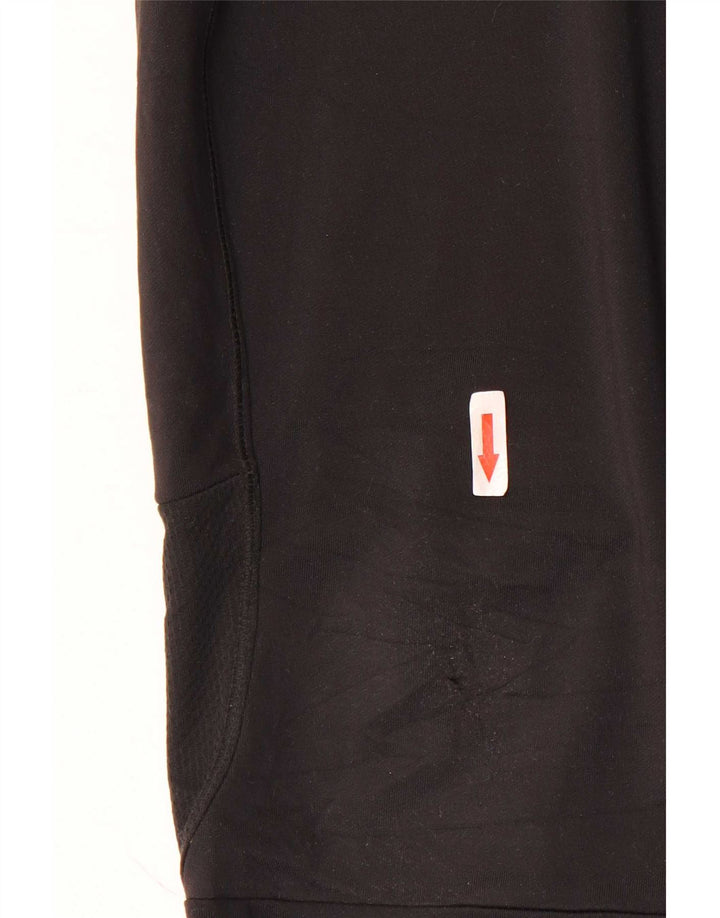 Puma Boys Tracksuit Trousers 11-12 Years Large Black Polyester