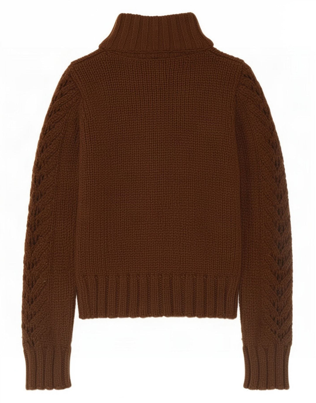 Zara Womens Cardigan Sweater UK 12 Medium Brown