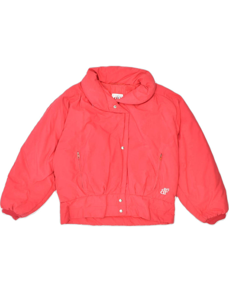 BELFE Womens Padded Jacket UK 18 XL Red Cotton | Vintage | Thrift | Second-Hand | Used Clothing | Messina Hembry 