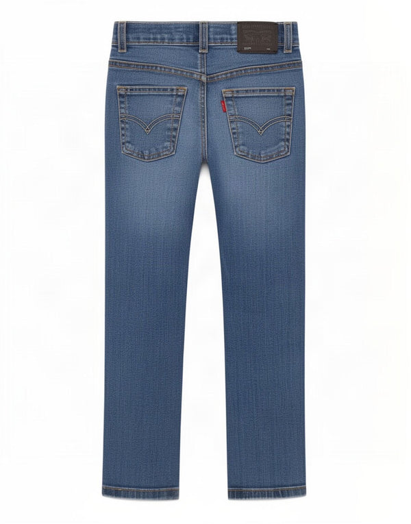 Levi's Boys 511 Slim Jeans 5-6 Years W22 L20 Blue Cotton